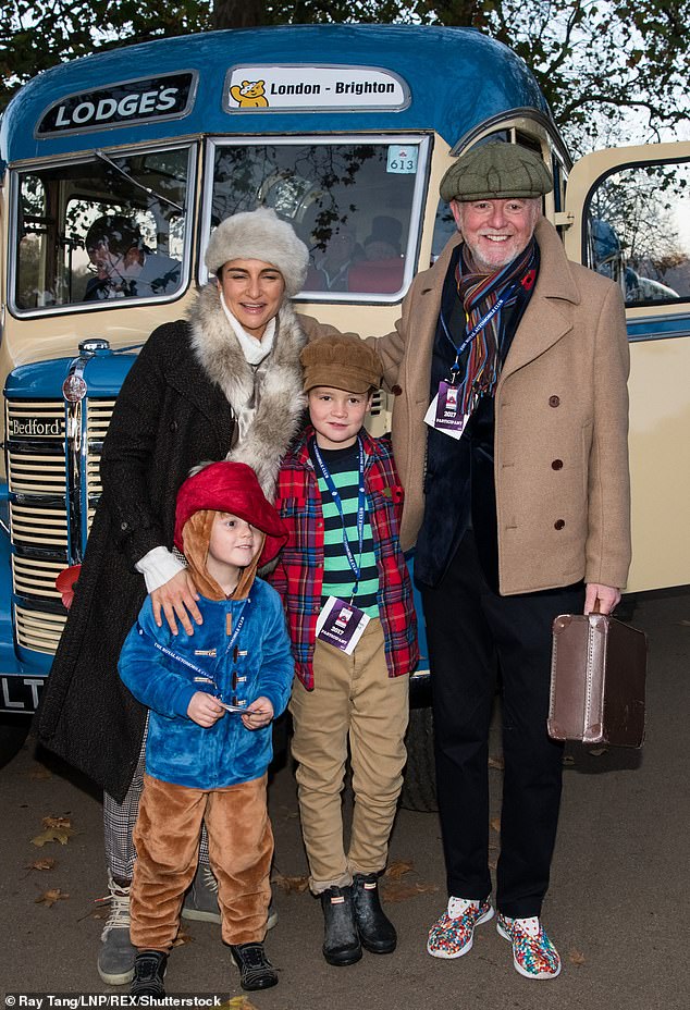 Raido 1's Chris Evans with his family